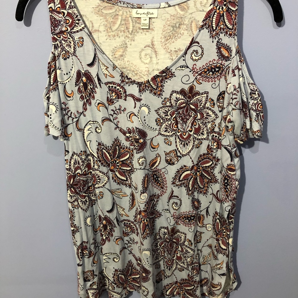 Floral Off-The-Shoulder Top